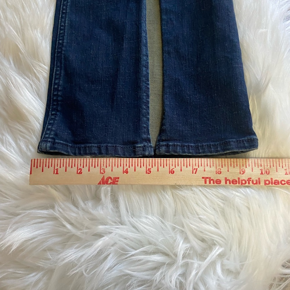 Dear John Sz 27 Women’s Dark Indigo Flare Jeans - Picture 11 of 12